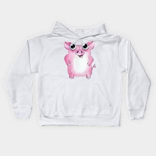 Pink Pig Kids Hoodie